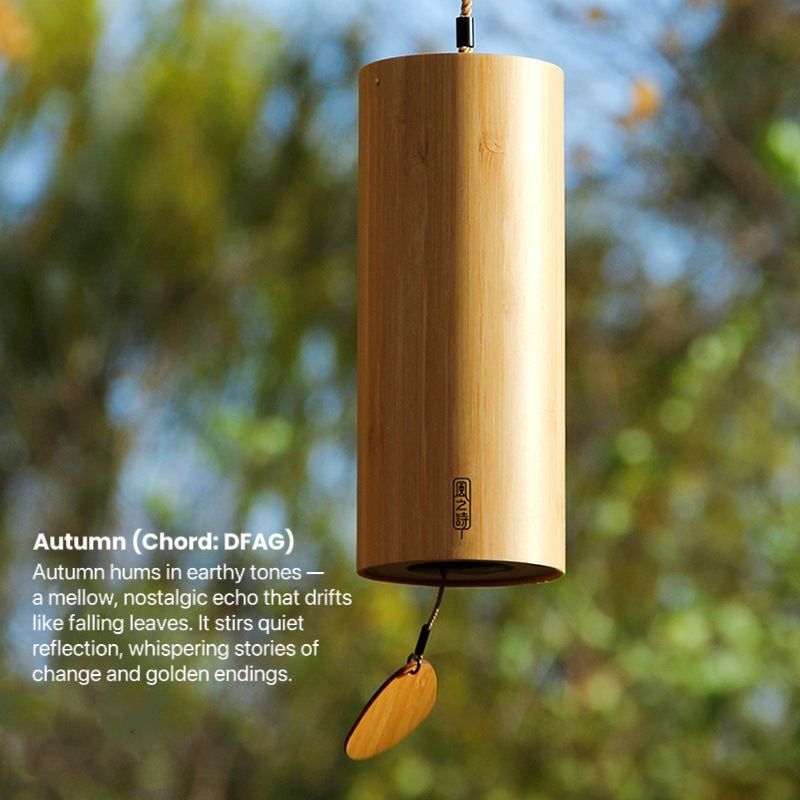 Harmony Bamboo Wind Chimes | Chord Tuned Melodies | Zen Garden & Indoor Sound Decor