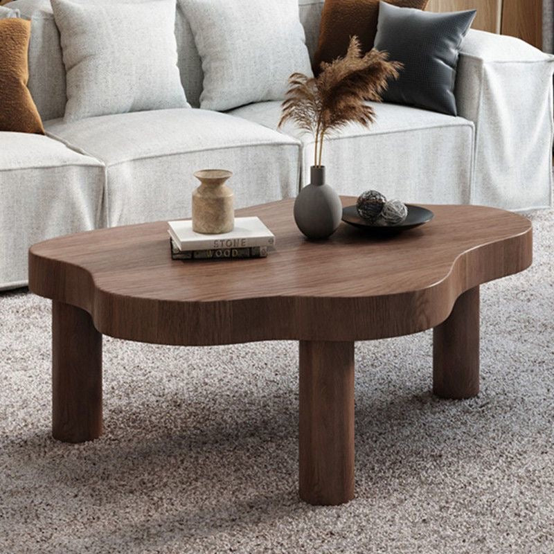 Minimalist Cloud Shaped Coffee Table, unique creative irregular cloud-shaped coffee table