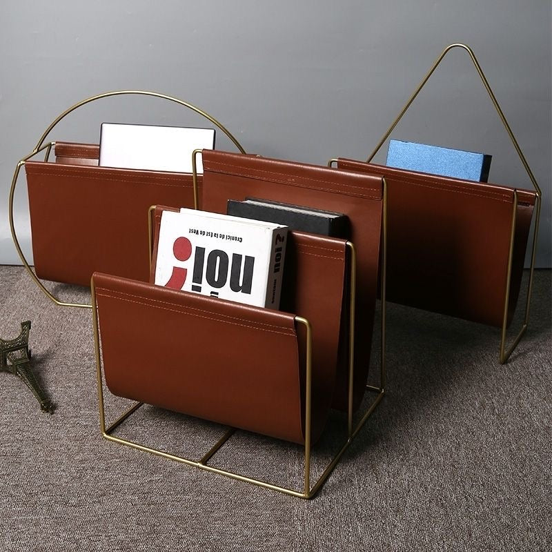 The Elegant Fix for Paper Clutter: Why a Leather Magazine Rack Is the Stylish Storage Upgrade Every Modern Home Needs