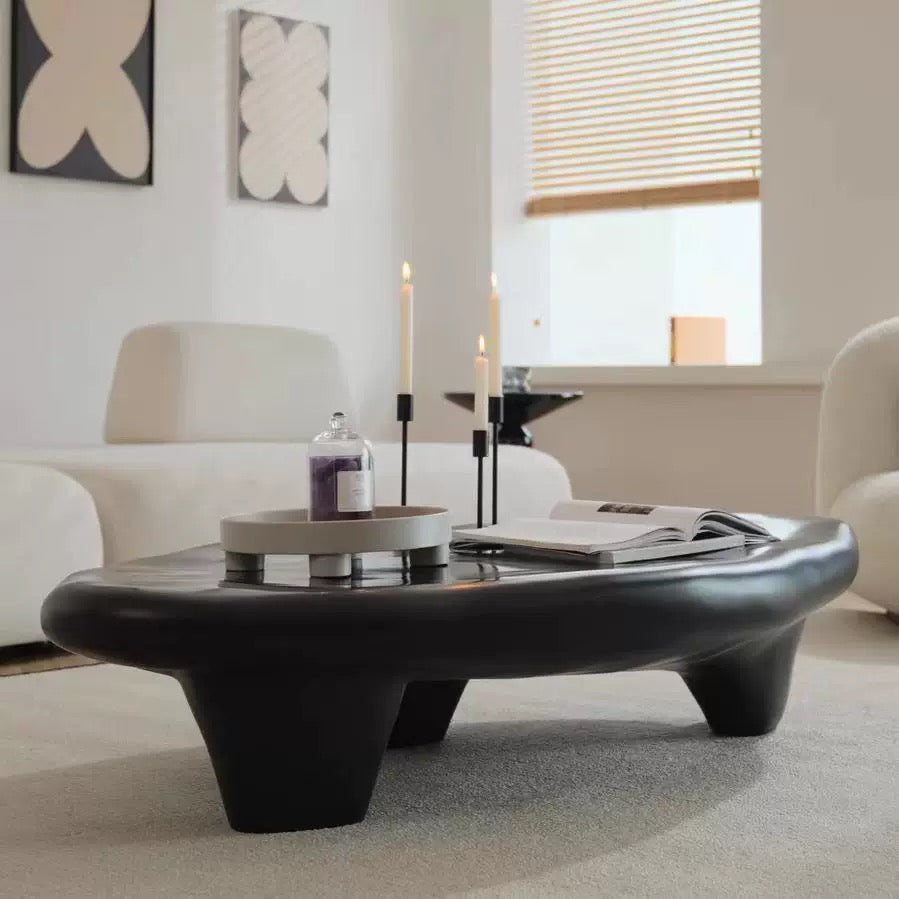 Wabi-Sabi Organic Cloud Coffee Table | Modern Sculptural Centerpiece