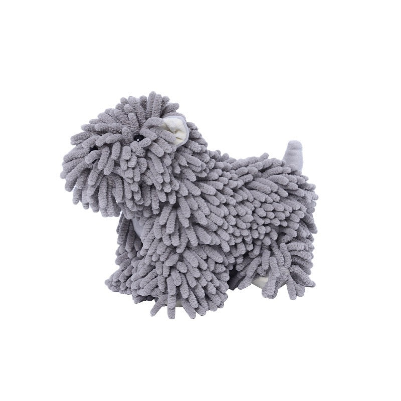 Puppy Plush Hand Towel