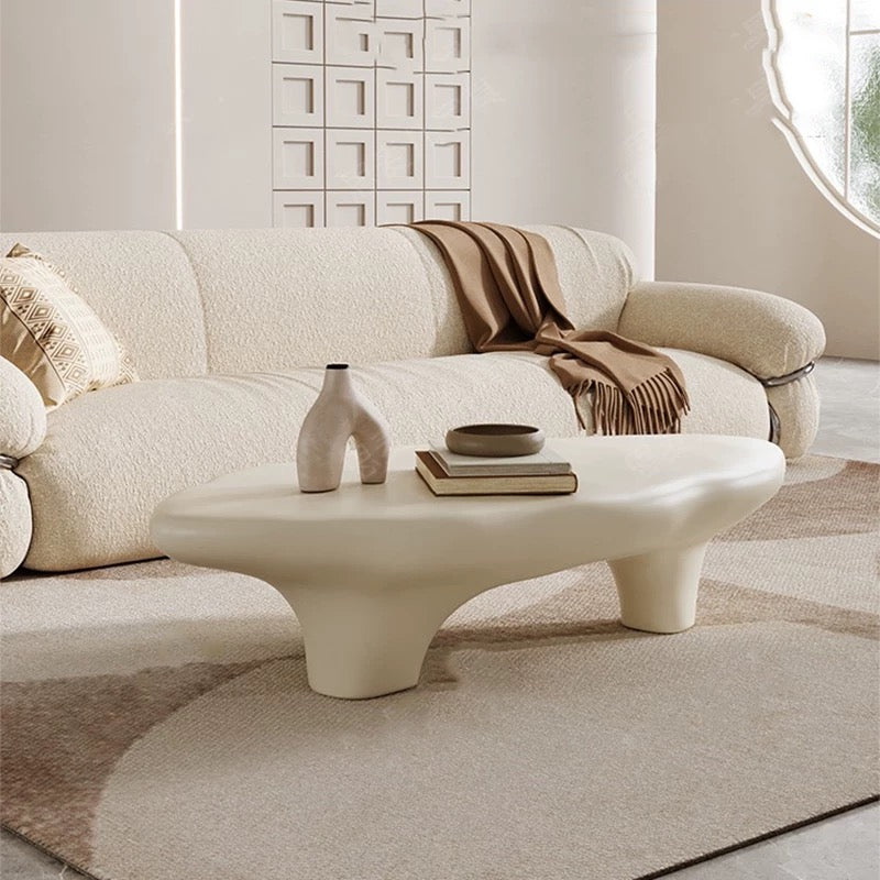 Wabi-Sabi Organic Cloud Coffee Table | Modern Sculptural Centerpiece