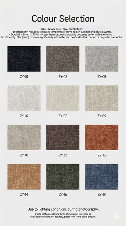 The Cloud Haven | Extra-Deep Modular Sofa - European Linen Edition – 100% Microplastic-Free