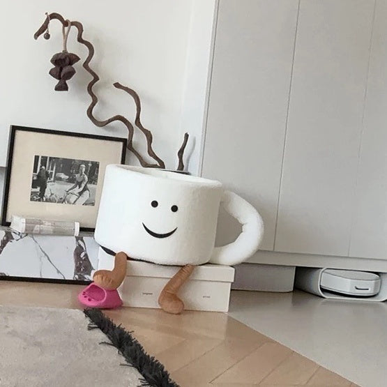 Cozy Cat Cup Bed – Cute Coffee Mug Cat House with Plush Comfort