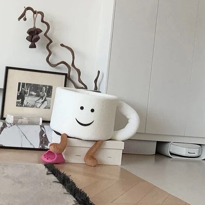 Cozy Cat Cup Bed – Cute Coffee Mug Cat House with Plush Comfort