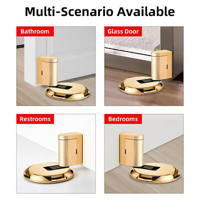 360° Rotatable Magnetic Mechanical Door Stopper