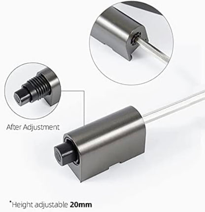 360° Rotatable Magnetic Mechanical Door Stopper