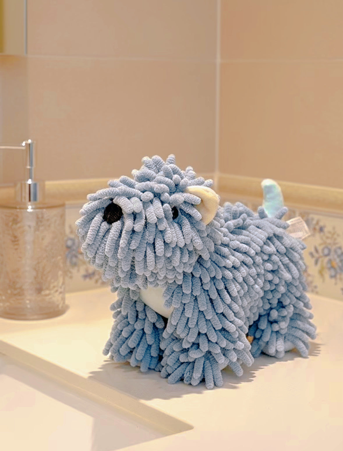 Puppy Plush Hand Towel