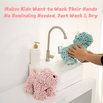 Puppy Plush Hand Towel