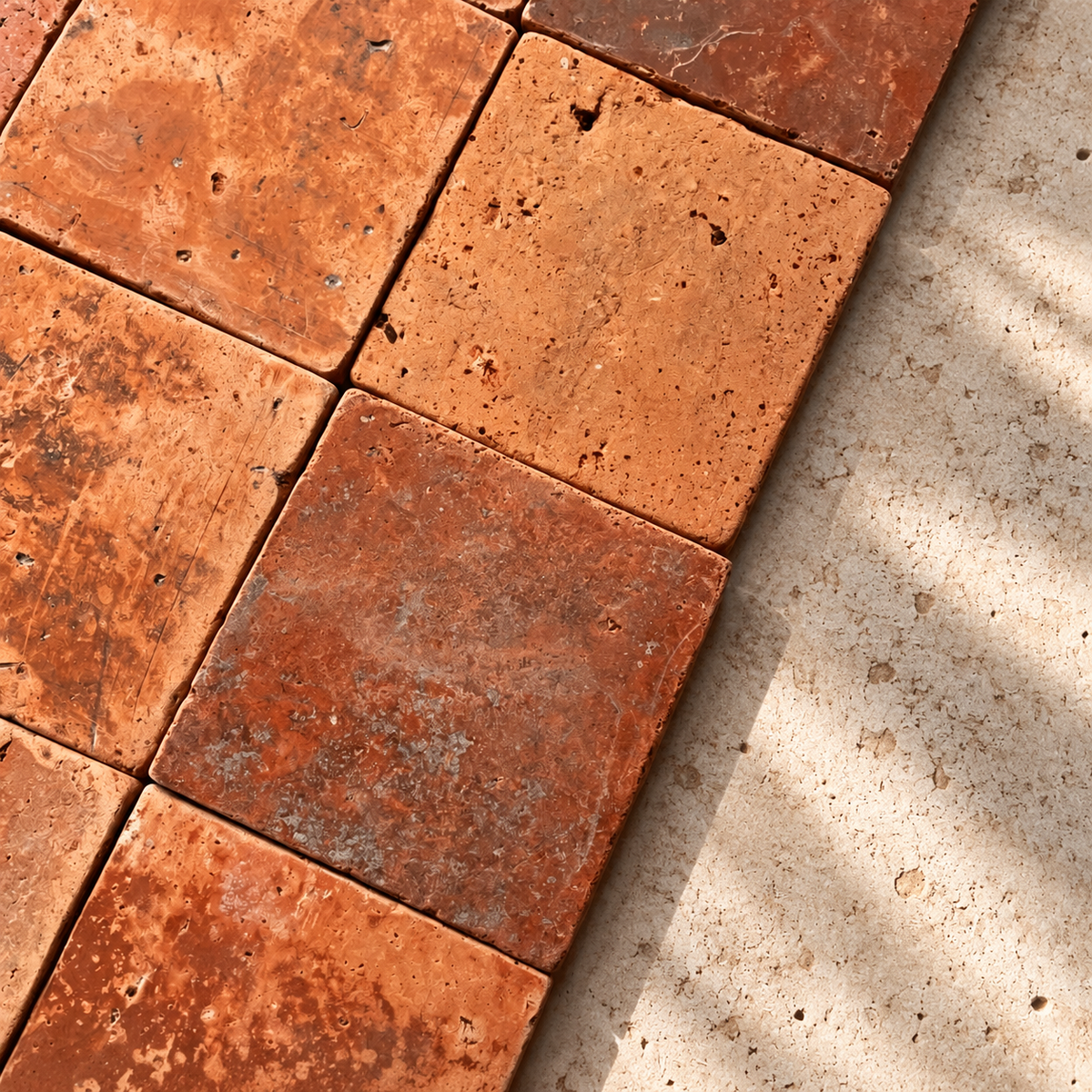 Heritage Terracotta Coasters | Rustic Clay Drink Coasters & Decorative Plant Bases Set of 5