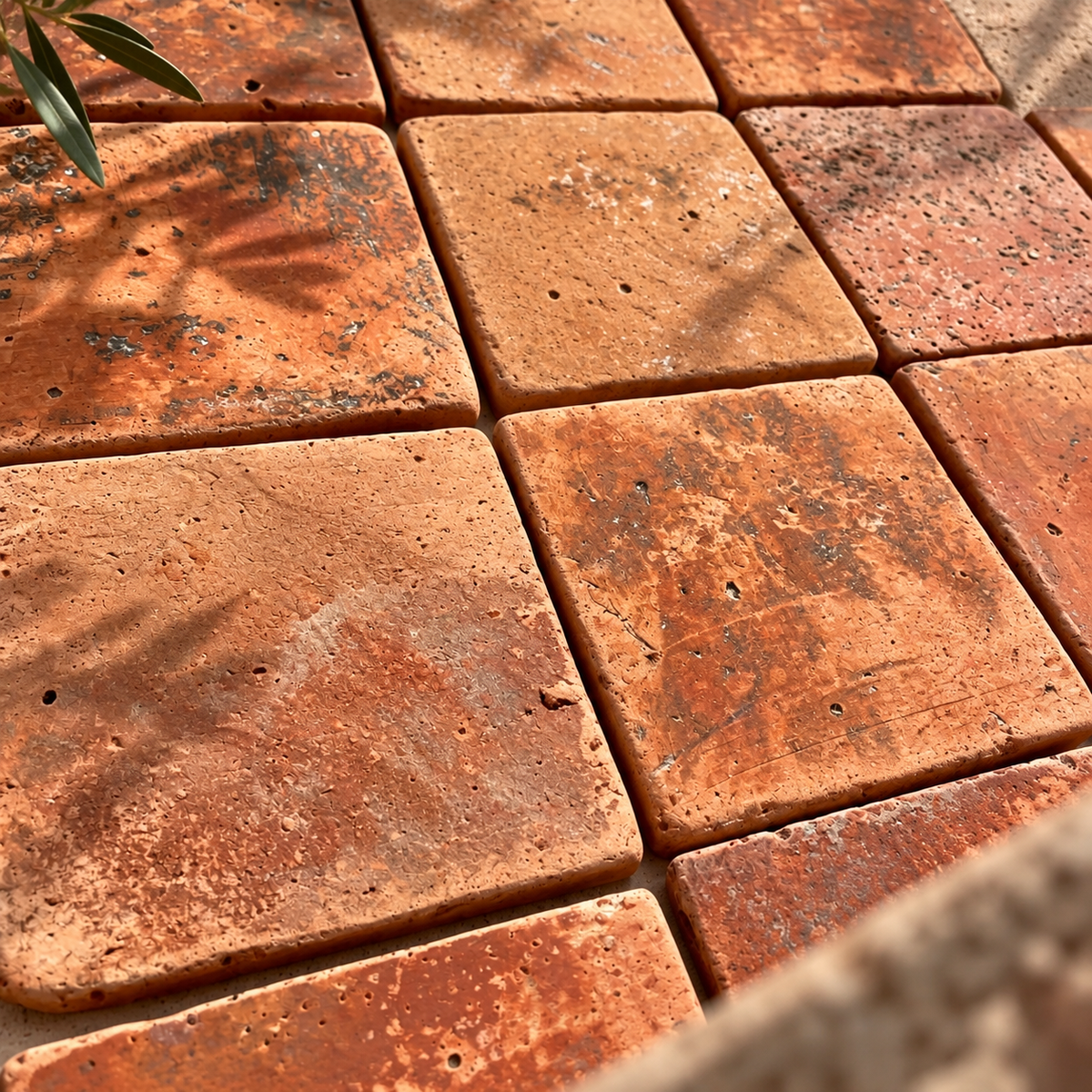 Heritage Terracotta Coasters | Rustic Clay Drink Coasters & Decorative Plant Bases Set of 5