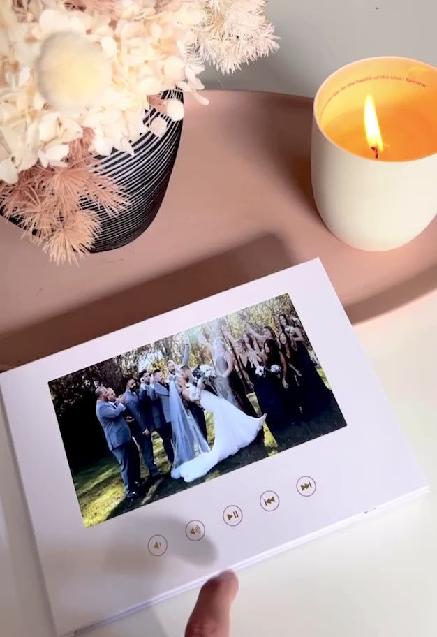 Birthday Wedding Memory Video Book Gift for Her