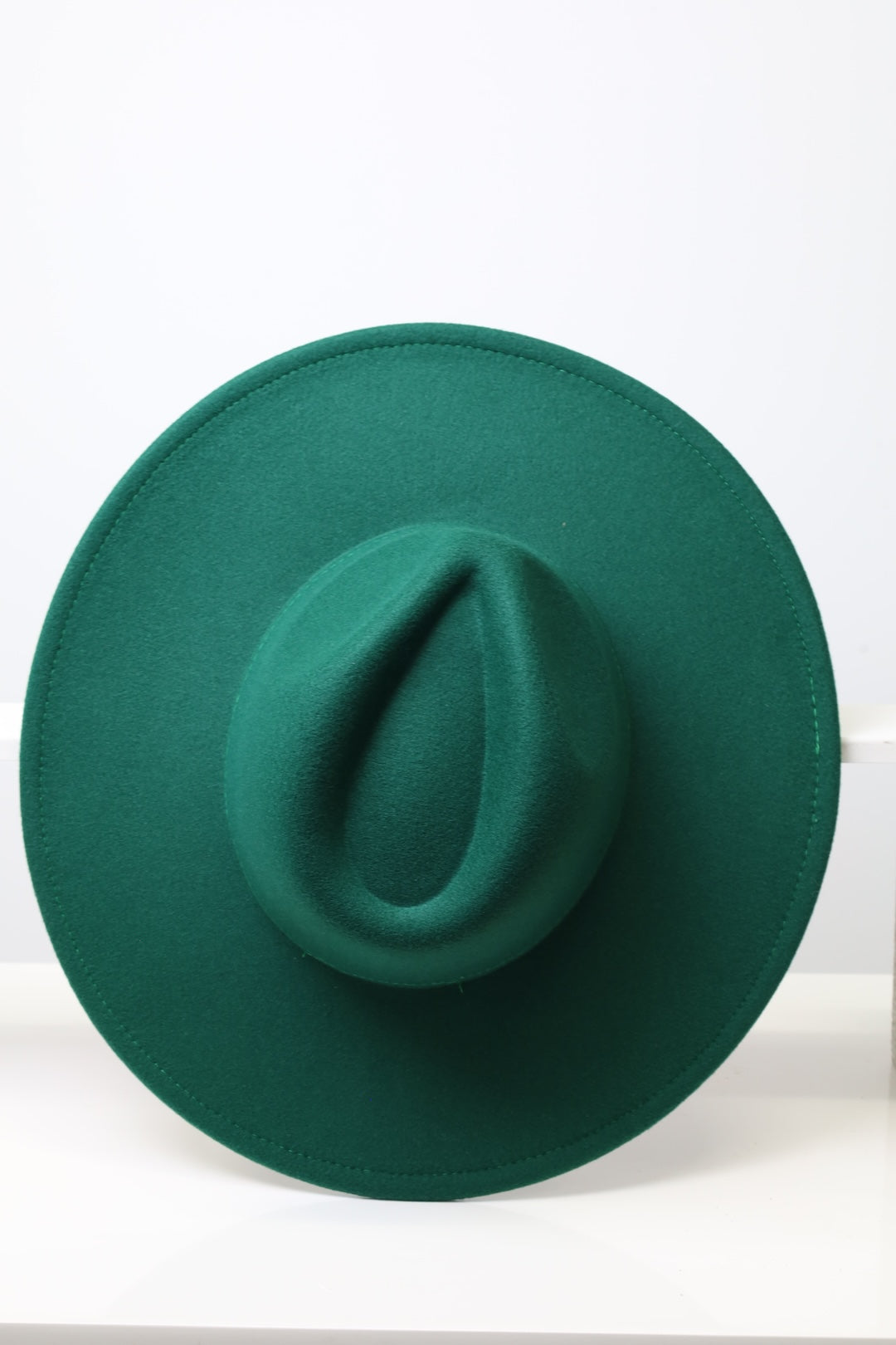 Wide Brim Teal Fedora Hats