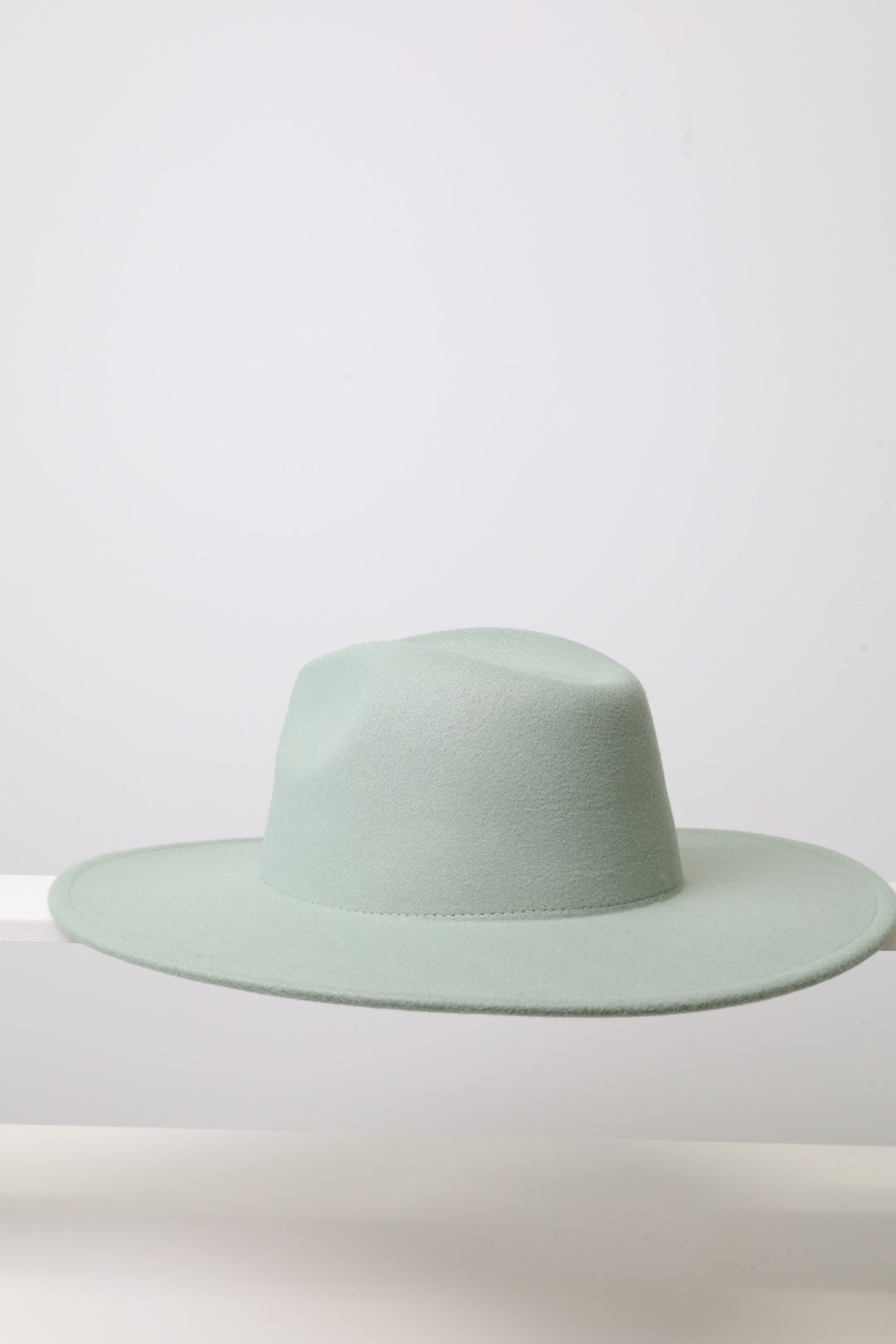 Wide Brim Mint Fedora Hats