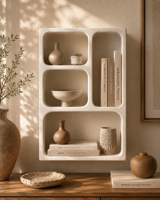 Organic Texture Wall Shelf